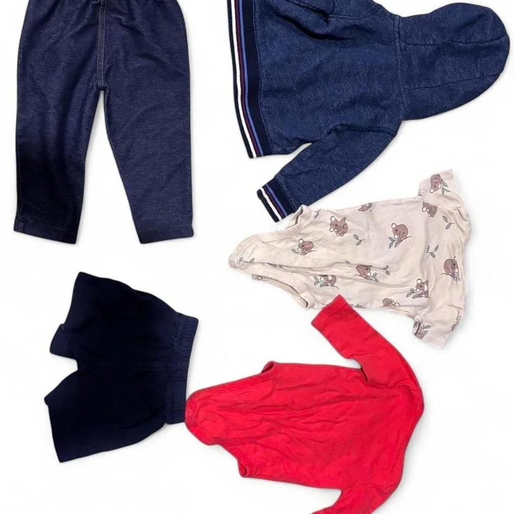 11 piece Baby boy carters bundle size 9m